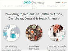 Tablet Screenshot of chemelco.com